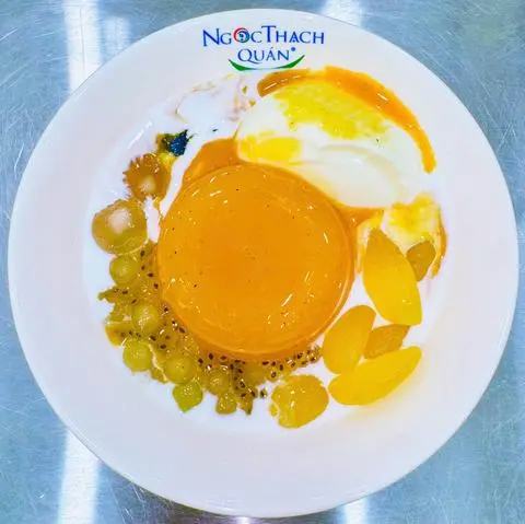 Hình ảnh Chanh leo sữa chua hạt đác