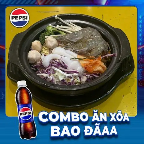 Hình ảnh Combo Mì Hải Sản + Nước Ngọt SPVB