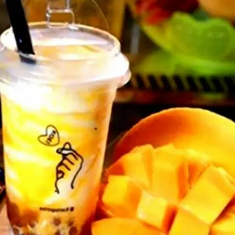Hình ảnh Trà Sữa Xoài ly bự