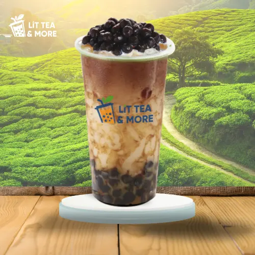 Hình ảnh Cacao Latte Trân Châu Đường Đen