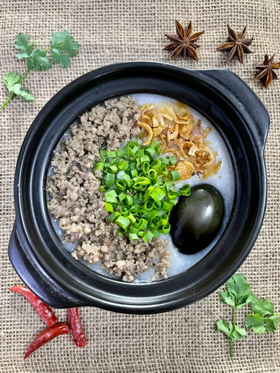 Hình ảnh Cháo thịt bằm bắc thảo