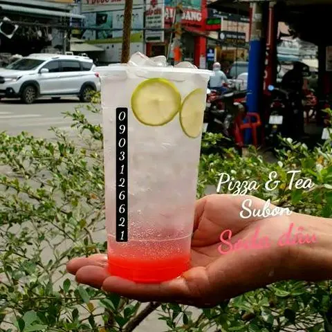 Hình ảnh Soda Dâu Ly Lớn