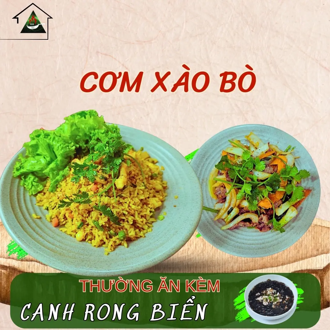 Hình ảnh Cơm bò xào củ hành