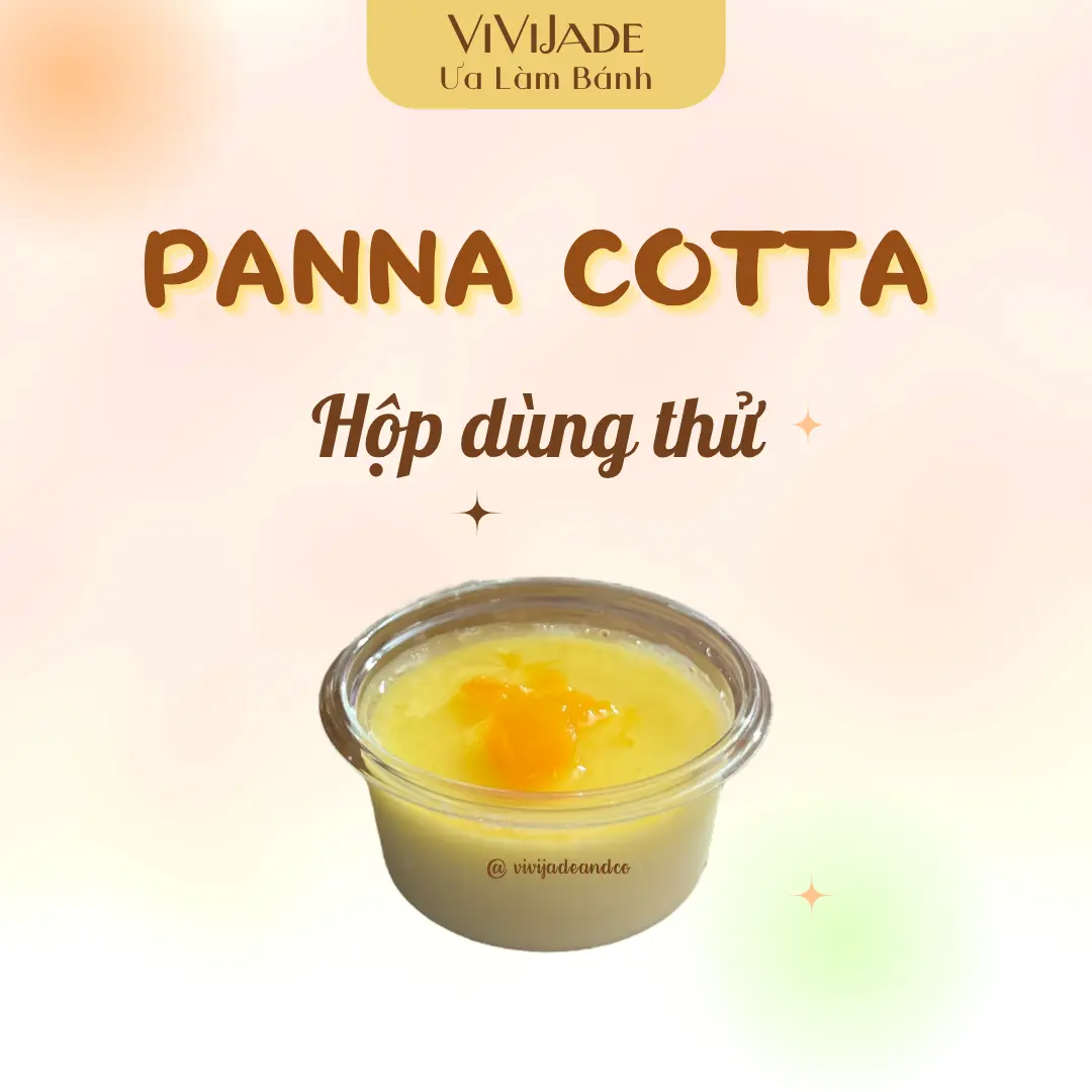 Hình ảnh Panna Cotta - Hộp dùng thử