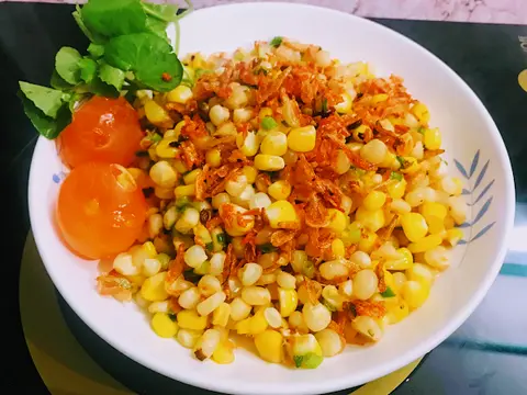 Hình ảnh Bắp xào trứng muối