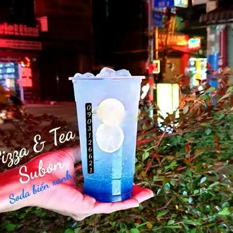 Hình ảnh Soda Biển Xanh Size L