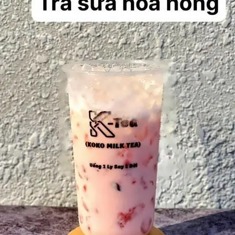 Hình ảnh Trà sữa Hoa Hồng