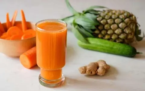Hình ảnh Nước ép thơm cà rốt