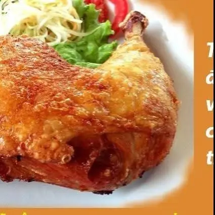 Hình ảnh cơm gà mắm  tỏi 