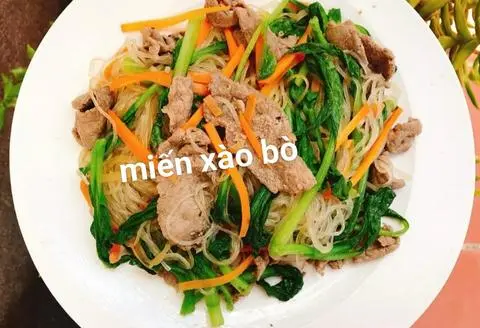 Hình ảnh Miến xào thịt bò