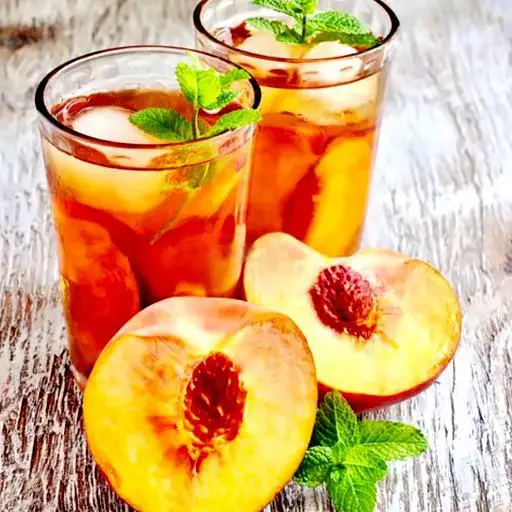 Hình ảnh Trà đào ly khổng lồ+thạch đào