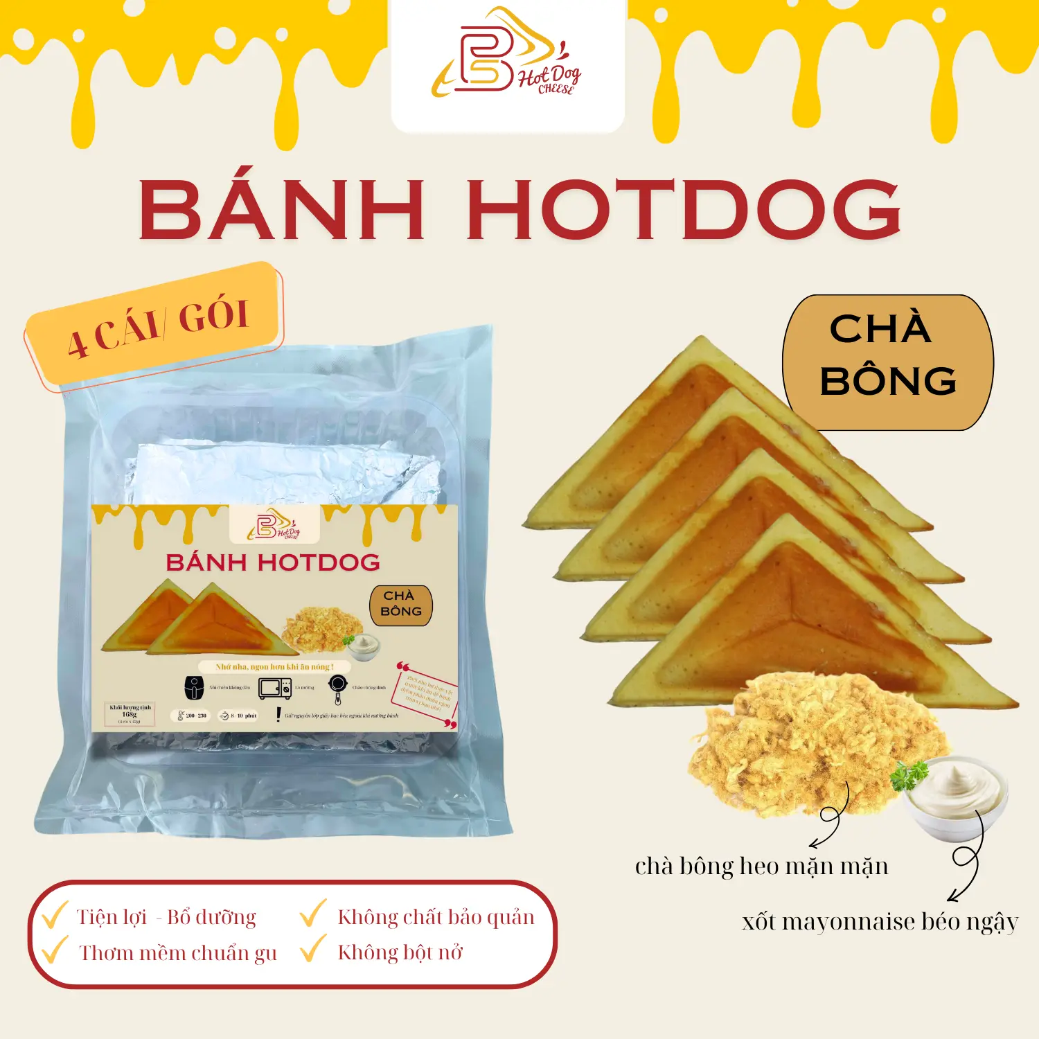 Hình ảnh Chà Bông - Loại Túi