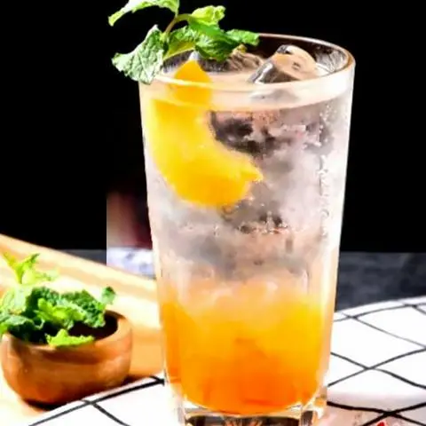 Hình ảnh Soda mứt đào
