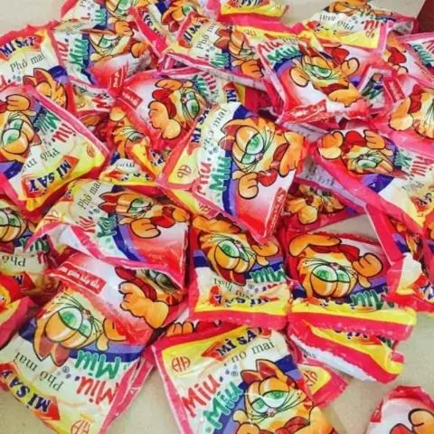 Hình ảnh Mì Trẻ Em Miu Miu ( 10 gói) 