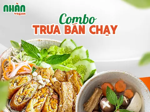 Hình ảnh combo trưa bán chạy ( bún chã giò + bún riêu)