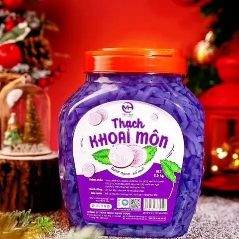 Hình ảnh Thạch Hũ 2,5Kg Khoai Môn Minh Hạnh Chính Hãng