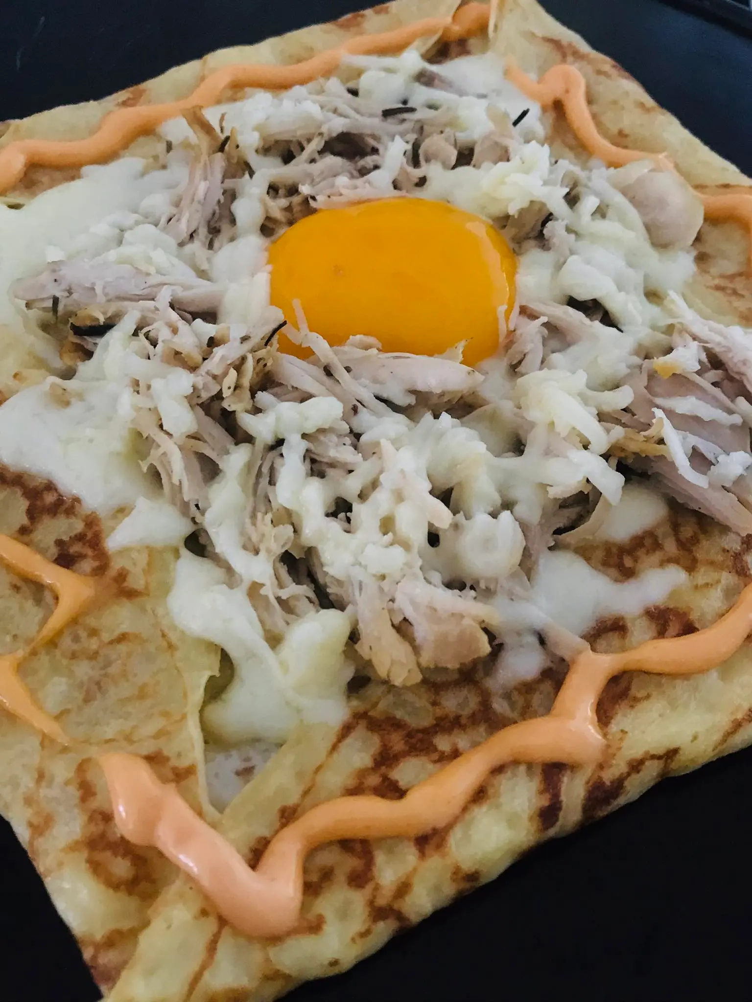 Hình ảnh BÁNH CRÊPE GÀ XÉ