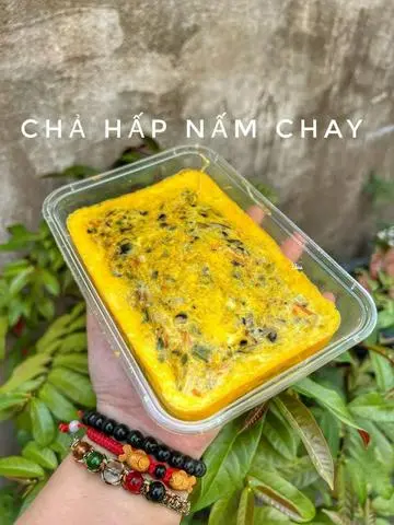 Hình ảnh Chả hấp nấm chay