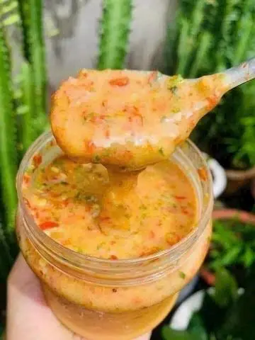 Hình ảnh Nước Chấm Muối Ớt Đỏ - Hủ 500Gr