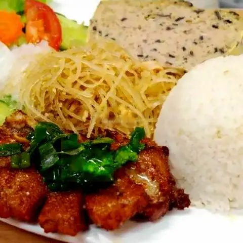 Hình ảnh cơm tấm sườn-bì-chả