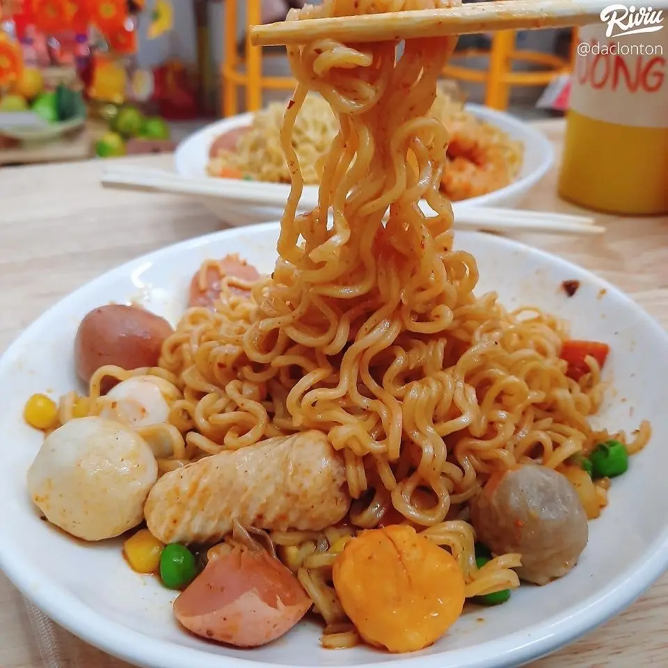 Hình ảnh Mì trộn Topping 