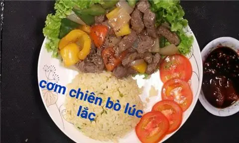 Hình ảnh Cơm chiên bò lúc lắc