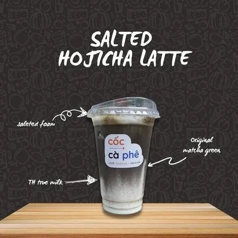 Hình ảnh Houjicha muối bọt
