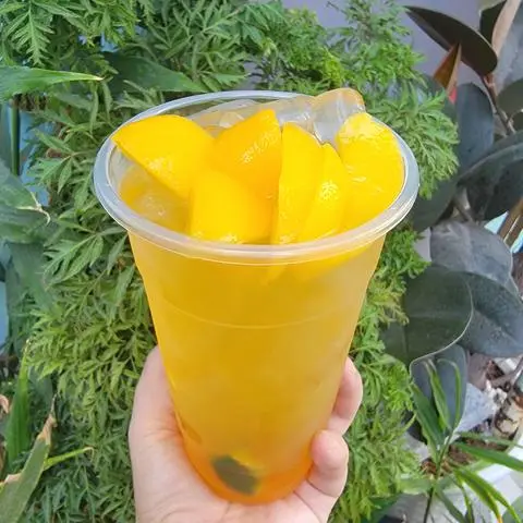 Hình ảnh Trà Đào dầm 