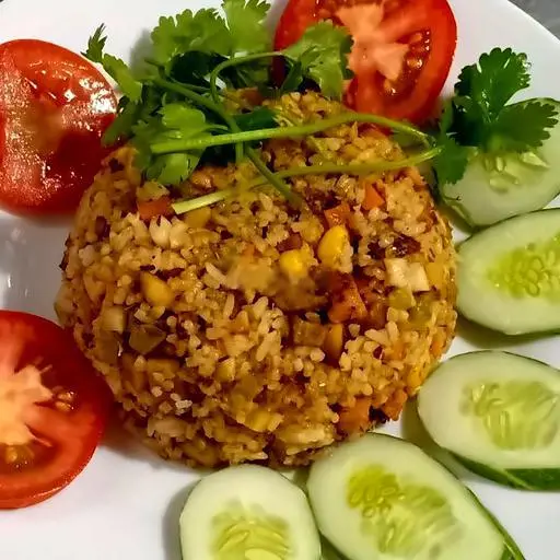 Hình ảnh Cơm chiên nấm chay