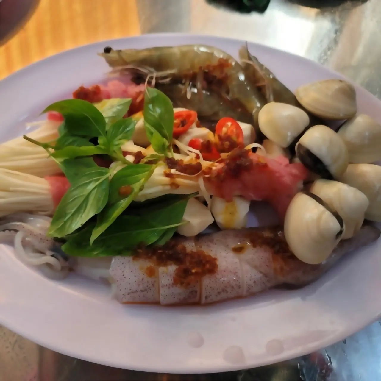 Hình ảnh Topping Hải Sản Thả Lẩu