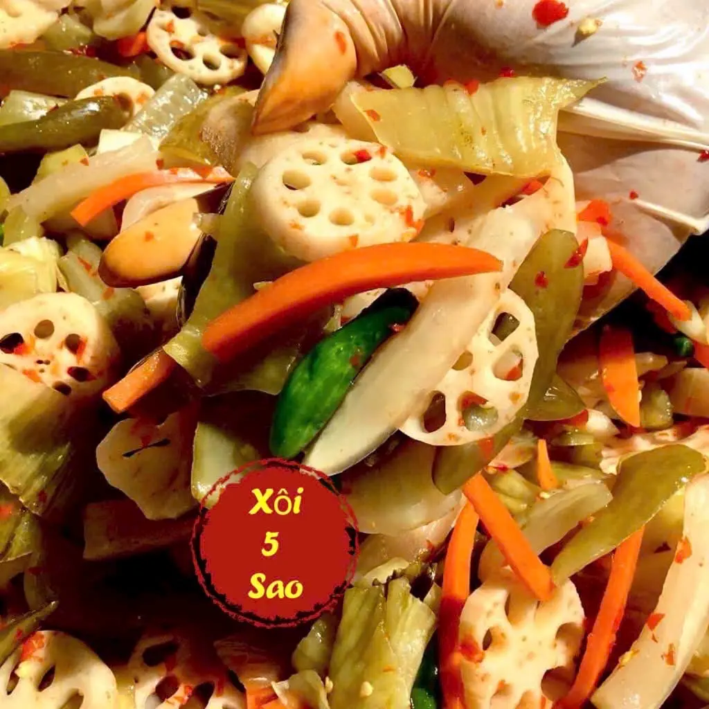 Hình ảnh Kim chi ( đồ chua thập cẩm)