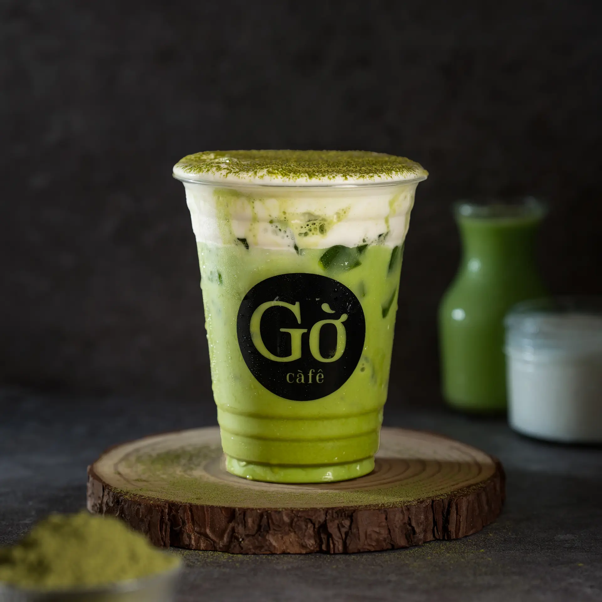 Hình ảnh Matcha kem Phô Mai