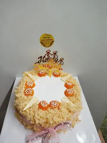 Hình ảnh bánh sinh nhật trứng muối 20cm 369k