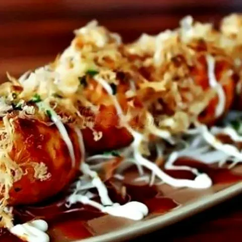 Hình ảnh Takoyaki nhân tôm 6 viên