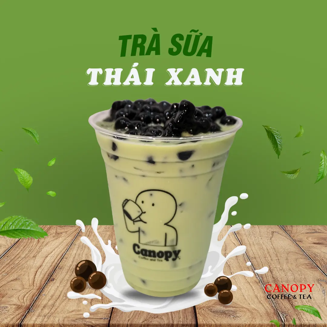 Hình ảnh Trà sữa Thái xanh