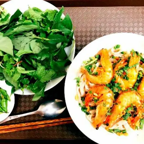 Hình ảnh Mì quãng trộn tôm