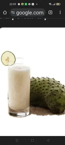 Hình ảnh sinh tố mảng cầu 