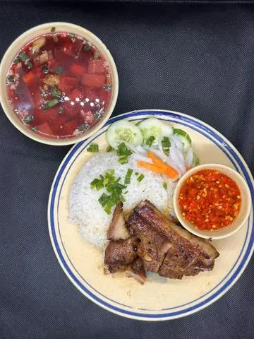Hình ảnh Cơm Ba Rọi + Canh