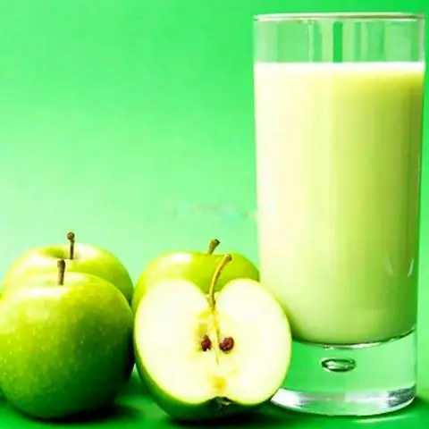 Hình ảnh Trà Sữa Táo xanh ngon ngon 