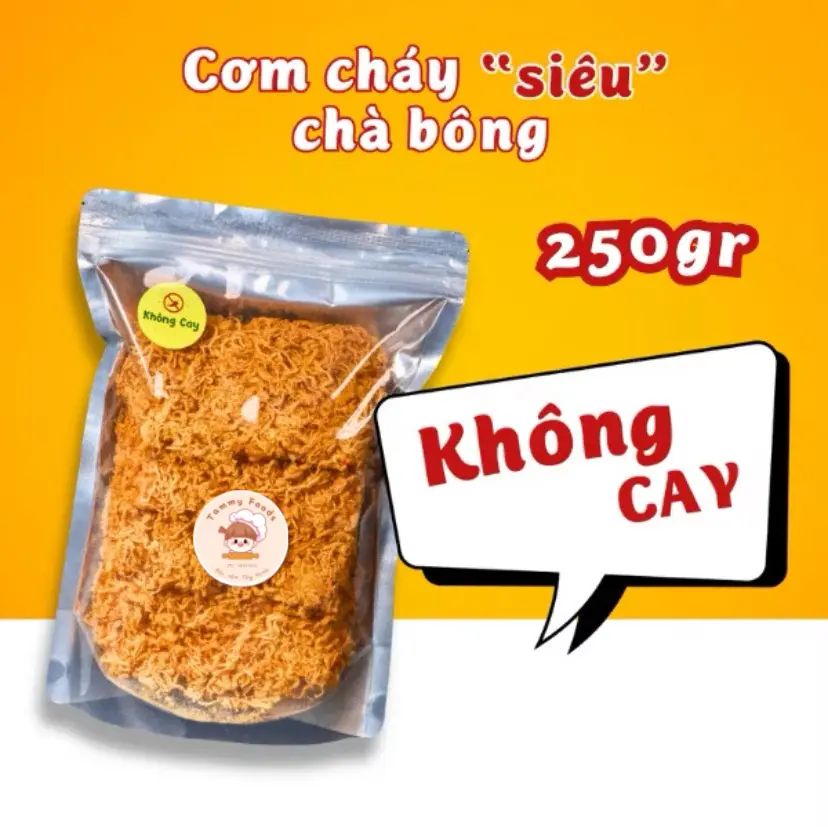 Hình ảnh Cơm cháy siêu chà bông - không cay