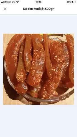Hình ảnh Me rim đường (500gr)