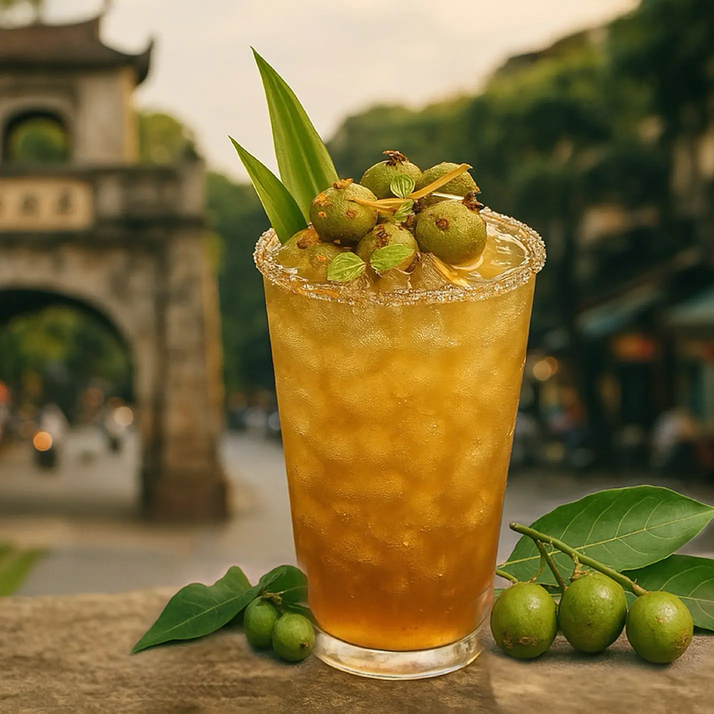 Hình ảnh TRÀ SẤU MUỐI Ô MAI