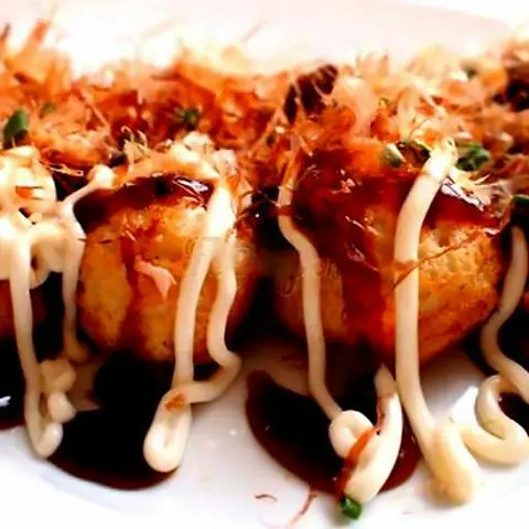 Hình ảnh Takoyaki nhân tôm 5 viên