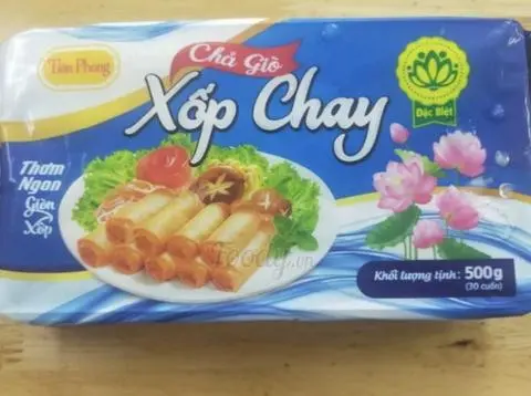 Hình ảnh chả giò chưa chiên 500g