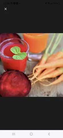Hình ảnh Nước ép củ dền mix cà rốt