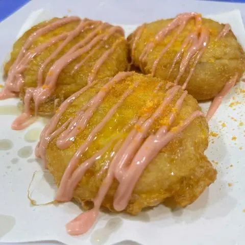Hình ảnh Bánh Sữa Pate Trứng chiên
