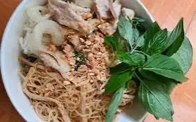 Hình ảnh Bún Thịt luộc+Bì, món mặn 