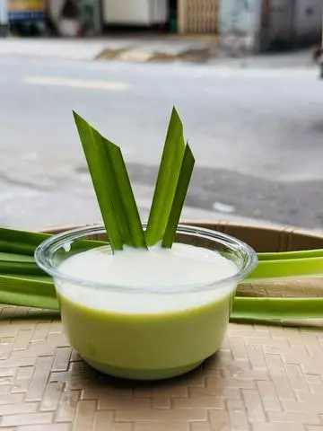 Hình ảnh Tàu Hủ Singapore Vị lá dứa