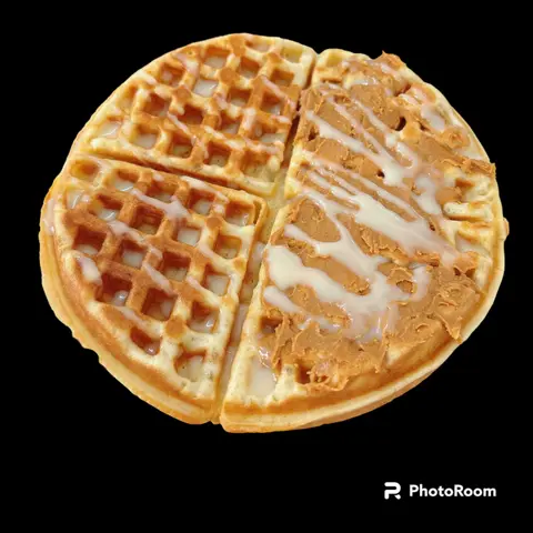 Hình ảnh Waffle Bơ Đậu Phộng +Sữa