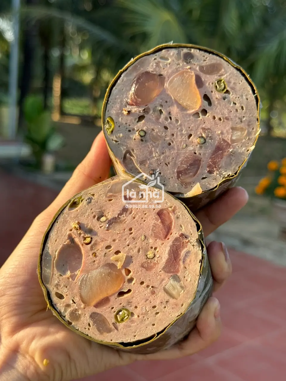 Hình ảnh Chả bò gân mix ớt xiêm